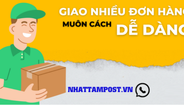 GIAO NHIỀU ĐƠN HÀNG - MUÔN CÁCH DỄ DÀNG